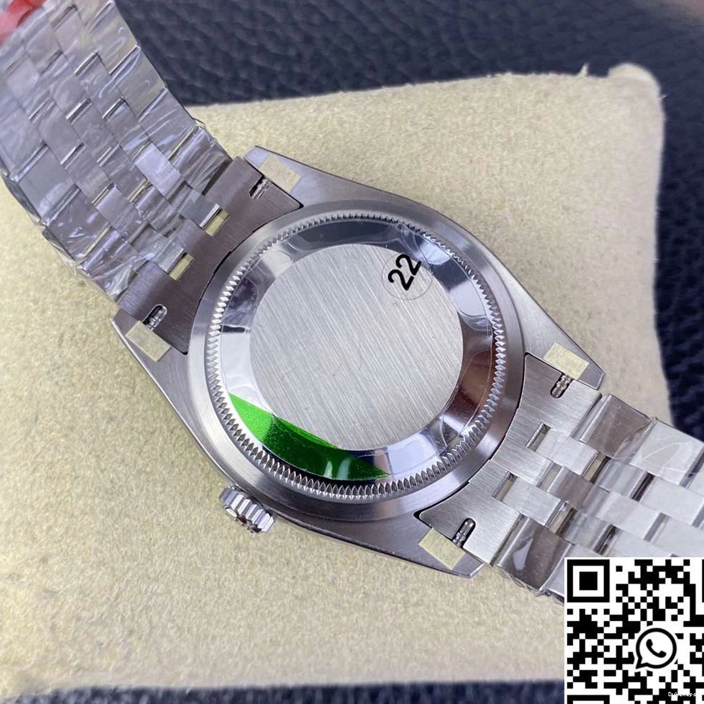 Rolex Hourmarker 36MM Dial Factory Motif Datejust Blue Diamond M126234 Steel Clean Stainless 1213